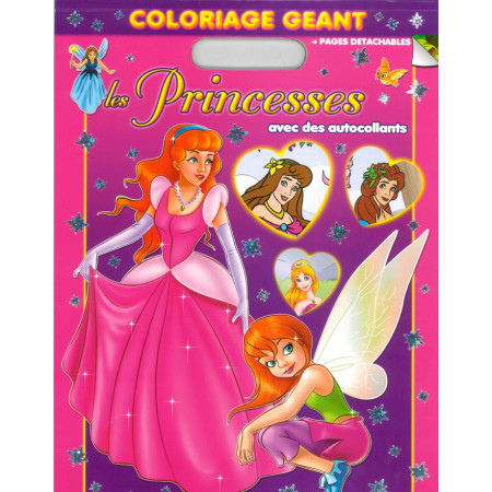 [BRIJ1105] Coloriage Géant Les Princesses